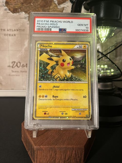 Pikachu Holo PW Promo Spanish Exclusive - Pokemon Card Japanese JP PSA10